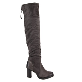 Botas casual de mujer VINCEZA gris