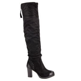 Botas casual de mujer VINCEZA negro