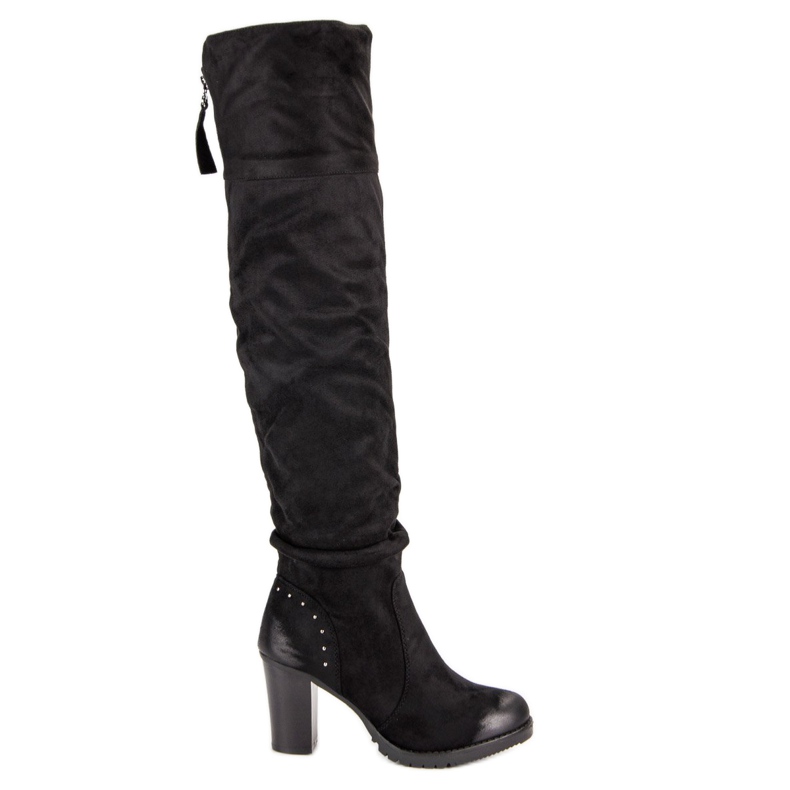 Botas casual de mujer VINCEZA negro