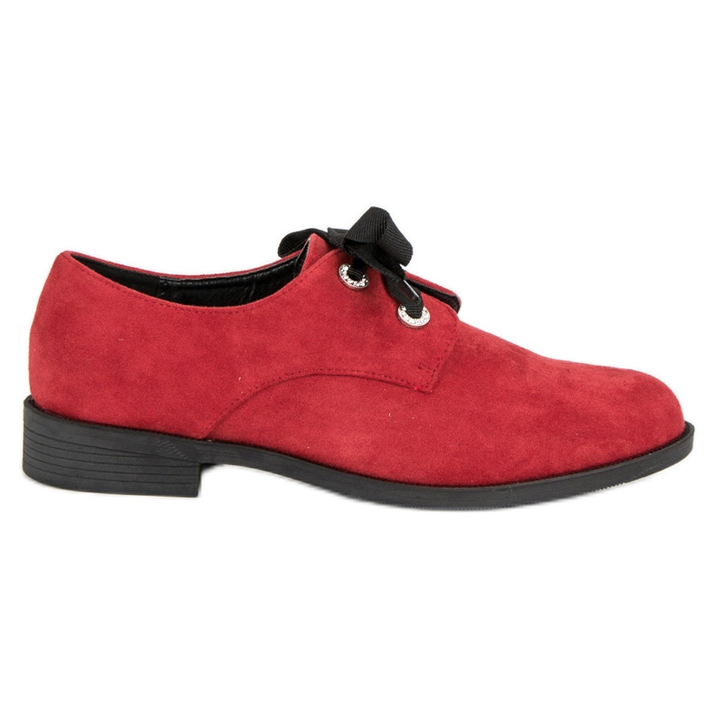 Bestelle Zapatos de ante rojos