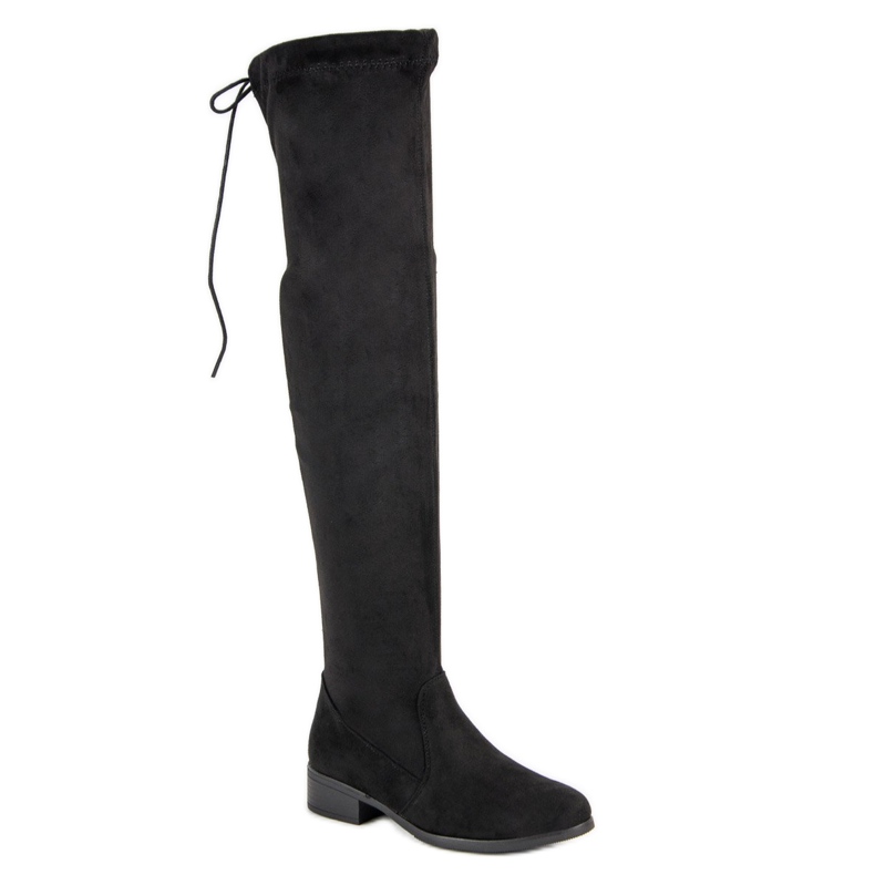 Seastar Botas negras sobre la rodilla negro