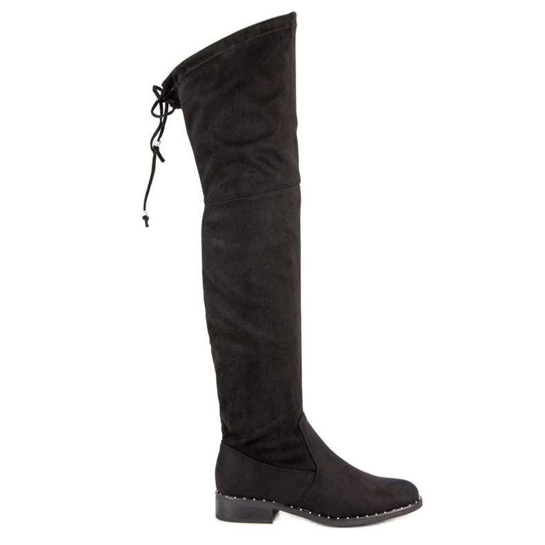 Seastar Botas planas de ante negro
