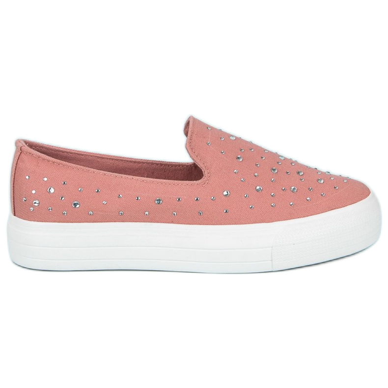 J. Star Zapatillas slip-on rosas rosado