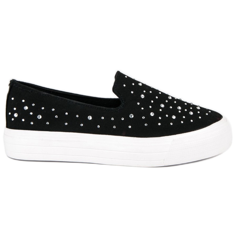 J. Star Zapatillas slip-on negras negro