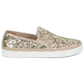 J. Star Zapatillas de mujer de moda amarillo