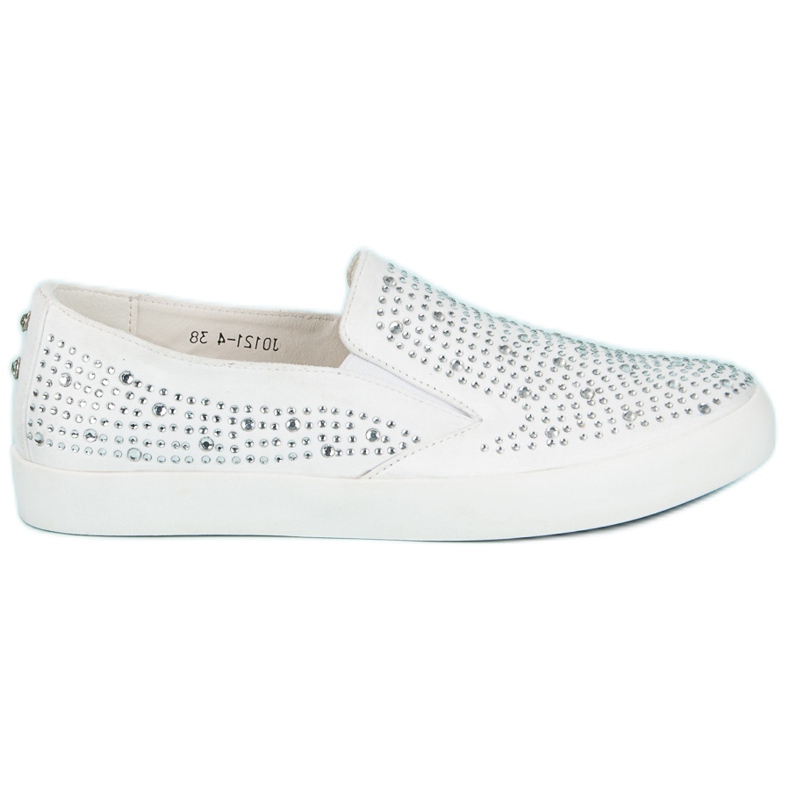 J. Star Zapatillas slipons blancas blanco