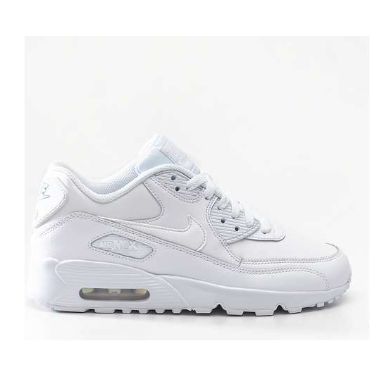 Nike Air Max 90 Ltr Gs 833412 100 blanco