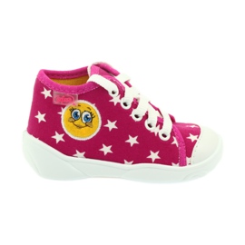 Befado zapatos para niños zapatillas zapatillas 218p055 blanco rosado