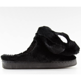 Pantuflas negras de mujer negras DD93 negras negro
