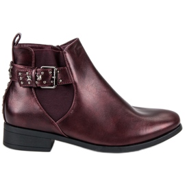 Sweet Shoes Botas Chelsea Rock rojo