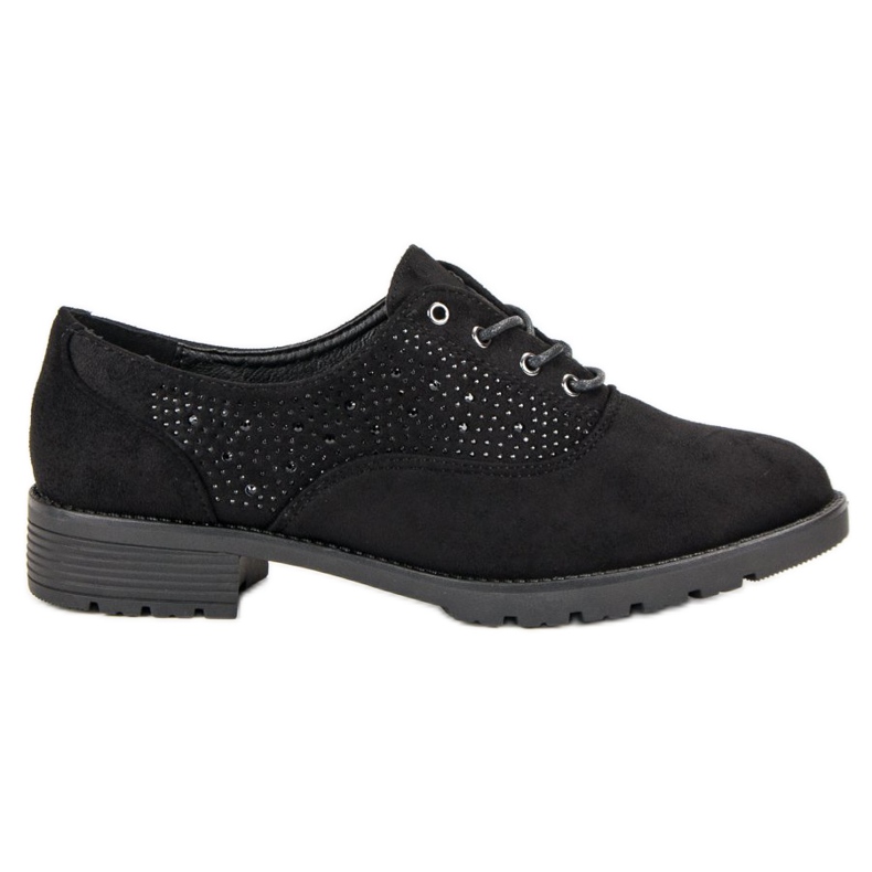 Zapatos de ante negros