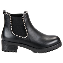 Sixth Sense Botas Black Booties Jodhpur negro Sixth Sense Botas Black Booties Jodhpur negro