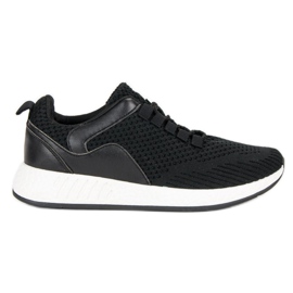 Calzado deportivo ligero negro Calzado deportivo ligero negro