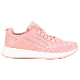 Calzado deportivo ligero rosado