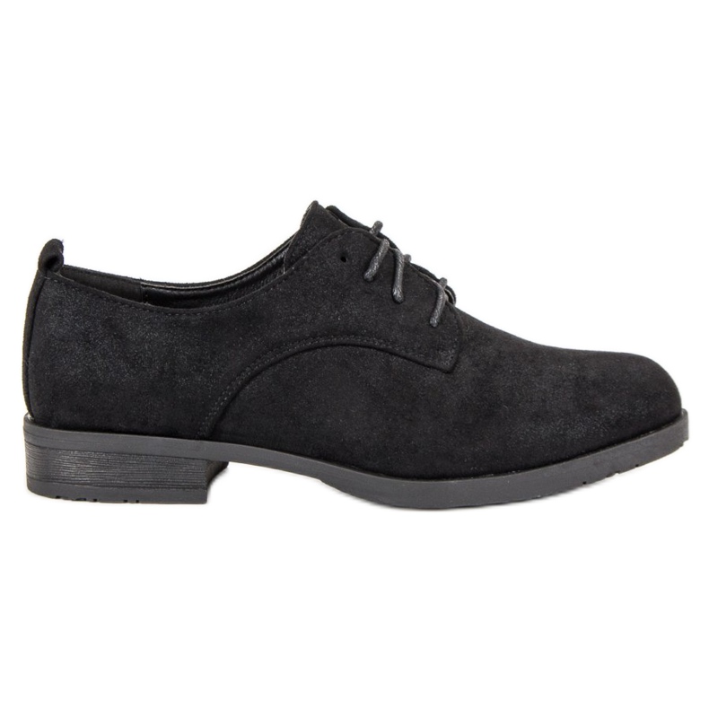Seastar Zapatos de gamuza negro