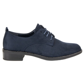 Marquiz Zapato cordones azul marino