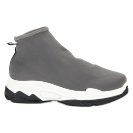 Calzado deportivo de moda gris