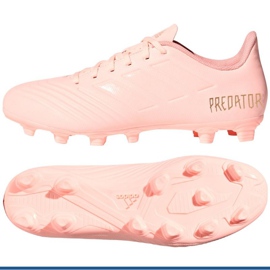Botas de fútbol adidas Predator 18.4 FxG rosa