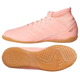 Zapatos de interior adidas Predator Tango 18.3 In Jr DB2325 rosado rosado