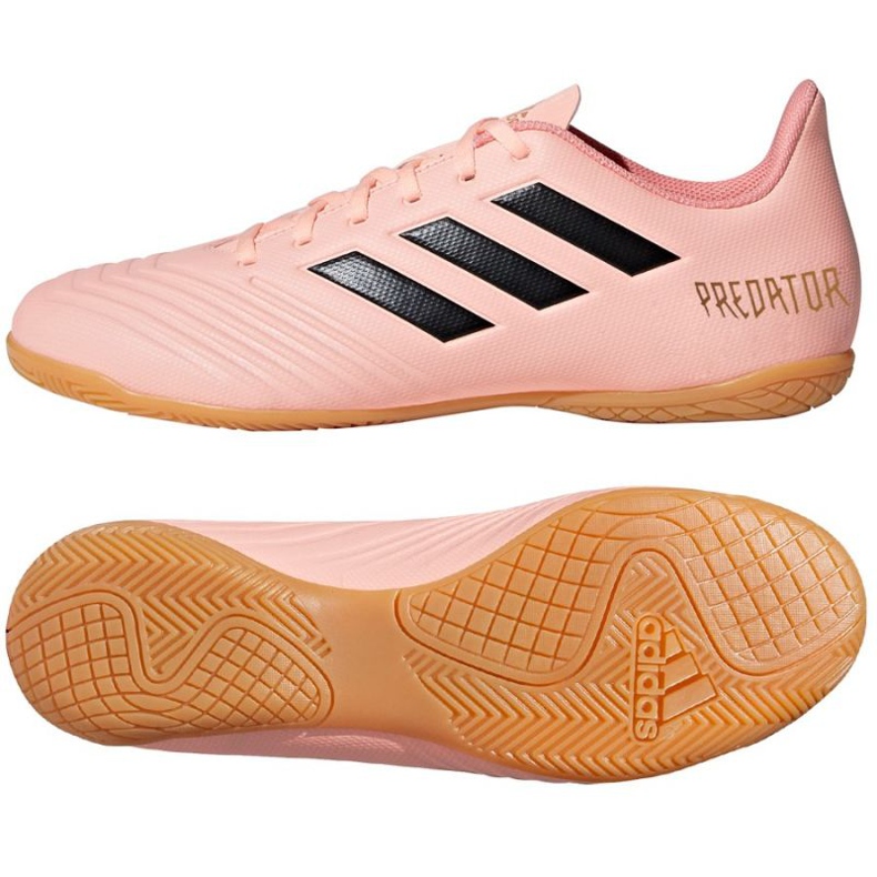 Zapatos de interior adidas Preadator Tango 18.4 rosado