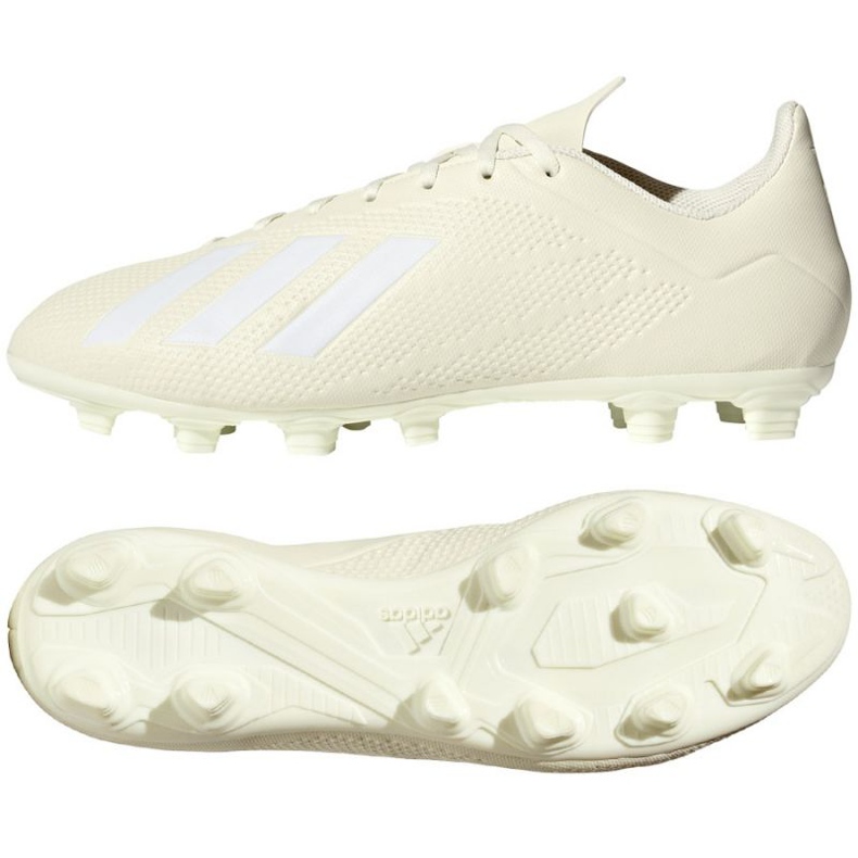 Botas de fútbol adidas X 18.4 Fg M DB2187 blanco Botas de fútbol adidas X 18.4 Fg M DB2187 blanco