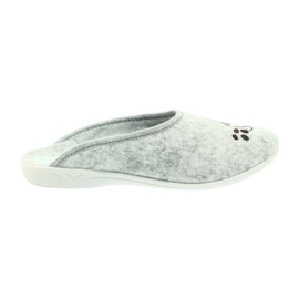 Zapatillas de fieltro Adanex café gris