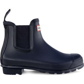 Hunter Navy Chelsea original para mujer azul azul marino