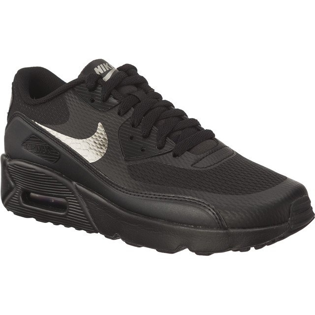 Nike Air Max 90 Ultra 2 0 Gs Negro Metálico Estaño