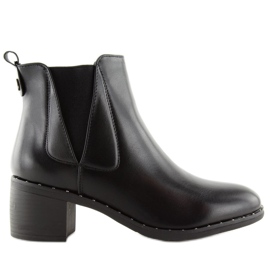 Botines Chelsea negros, negro 8932 Negro