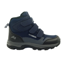 Mttrek Botas de velcro MT TREK 012 azul marino negro