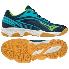 Zapatillas de balonmano Mizuno Mirage Star 2 Jr. X1GC170536 azul