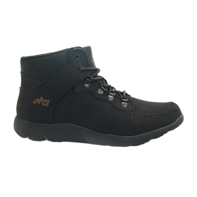 Mttrek Zapatos deportivos para hombres alto 011 negro