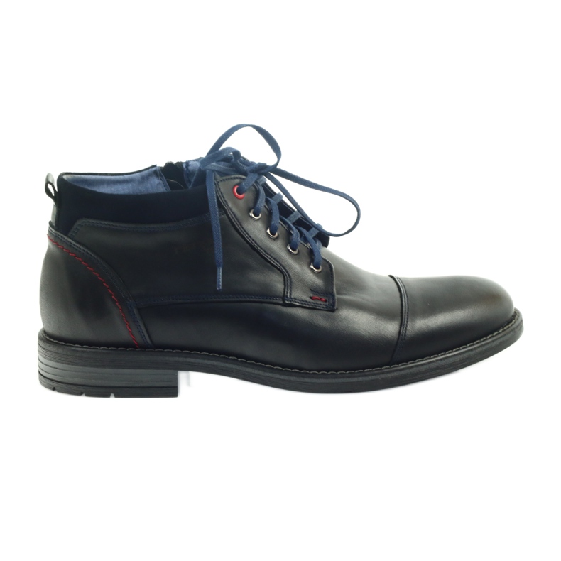 Nikopol Zapatos de cuero Nikople aislados con un control deslizante 689 negro Nikopol Zapatos de cuero Nikople aislados con un control deslizante 689 negro