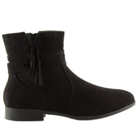 Botas de ante negro LL022 Negro Botas de ante negro LL022 Negro