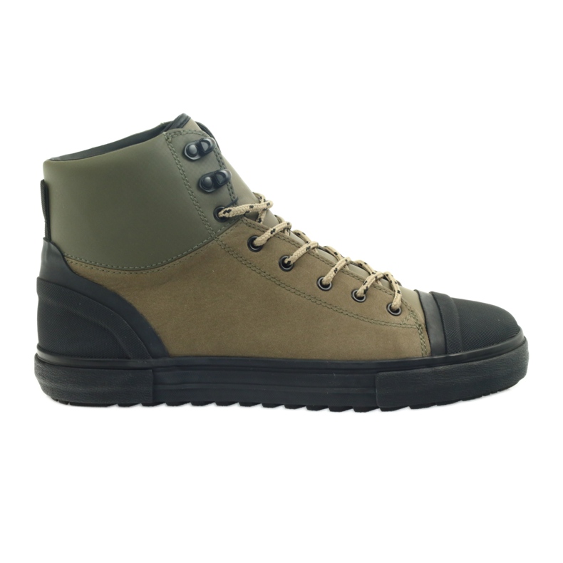 Zapatilla Armani Jeans Hombre Piel verde