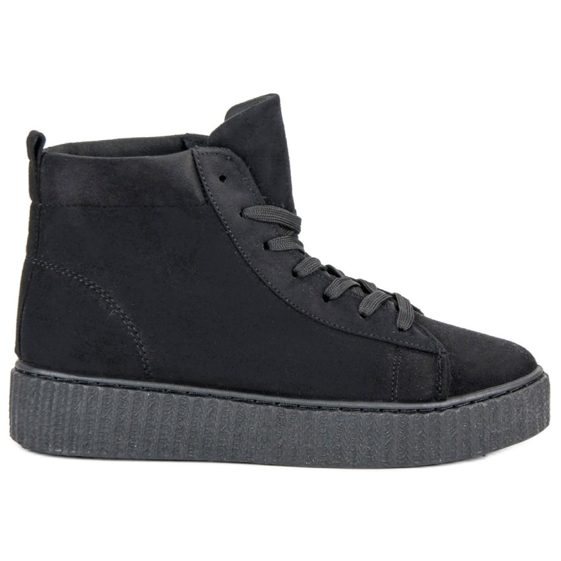 Wilady Zapatillas por encima del tobillo negro