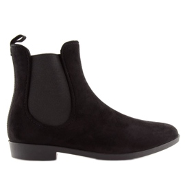 Chanclas negras para mujer Jodhpur boots D61 Black negro