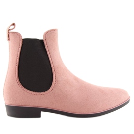 Pink D61 Pink Jodhpur botas para mujer rosa