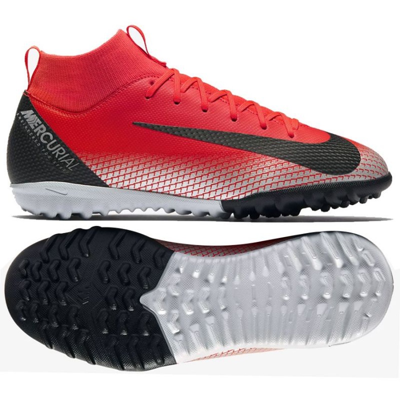 Calzado de fútbol Nike Mercurial Superfly 6 rojo Calzado de fútbol Nike Mercurial Superfly 6 rojo