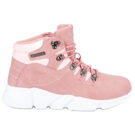 Calzado de invierno mckeylor negro rosado