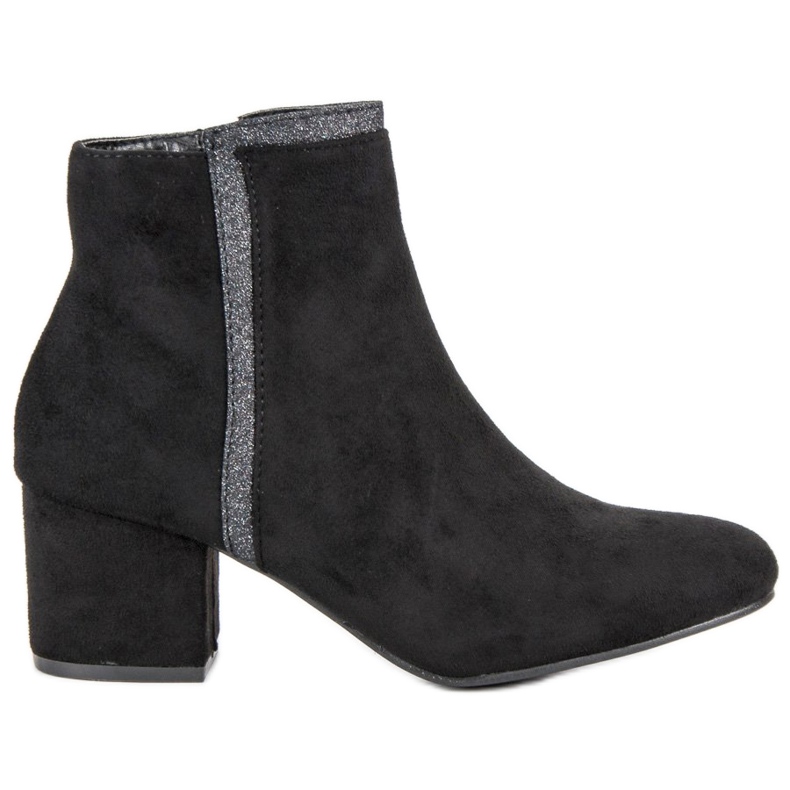 Comer Botas negras en tacones altos negro Comer Botas negras en tacones altos negro