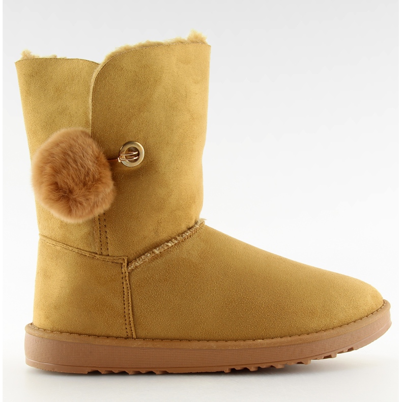 Emusy con borla camel SP04P camel marrón Emusy con borla camel SP04P camel marrón