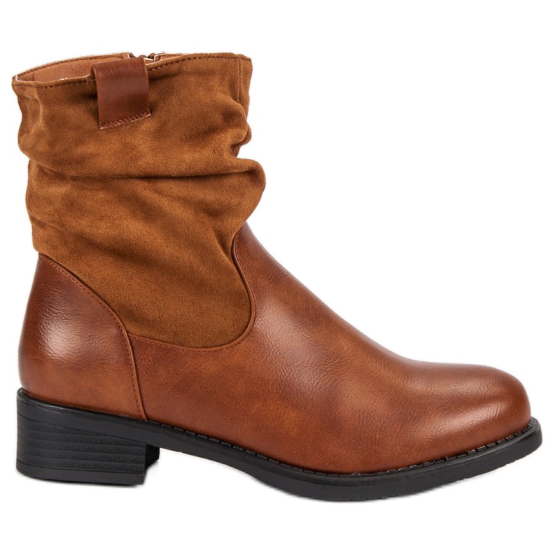 Botas de trabajador camel marrón
