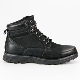 American Club Botas altas americanas negras negro
