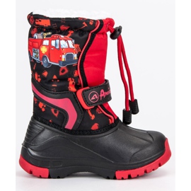 American Club Wellies americanos calientes rojo