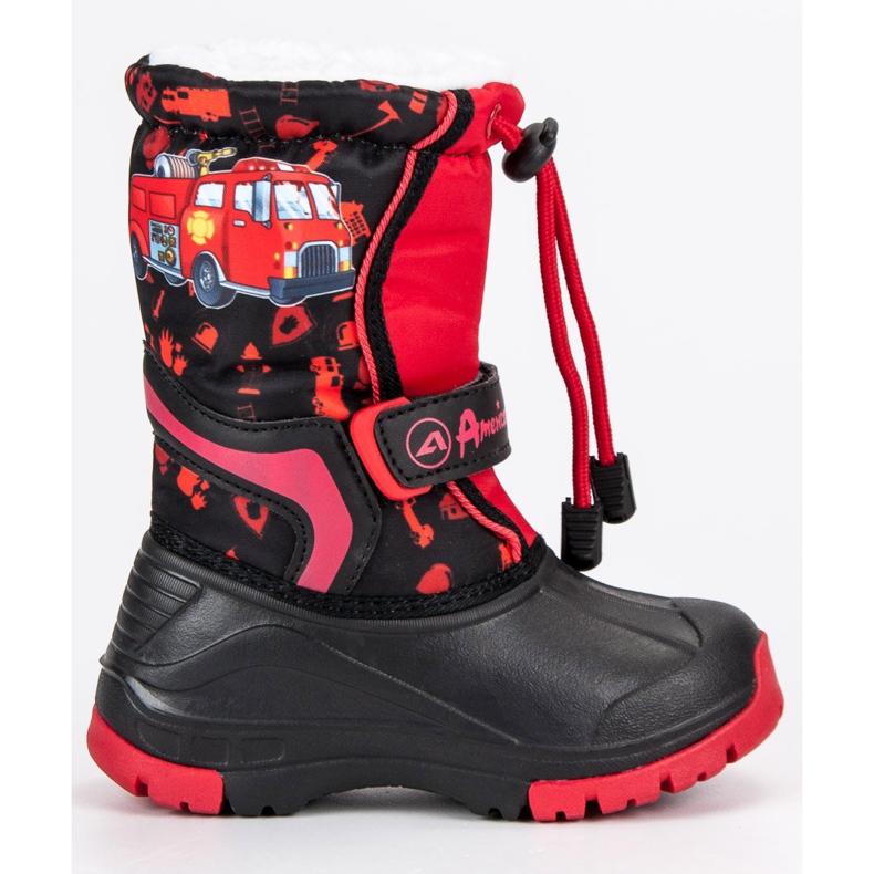 American Club Wellies americanos calientes rojo