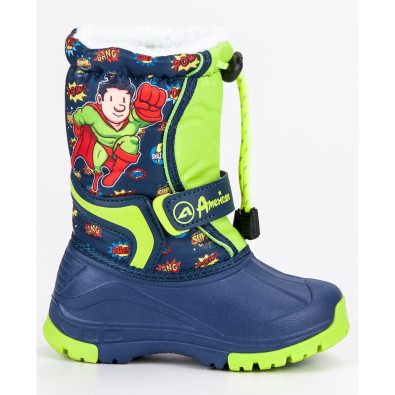 American Club Cálidos wellies americanos azul