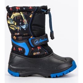 American Club Wellies americanos calientes negro