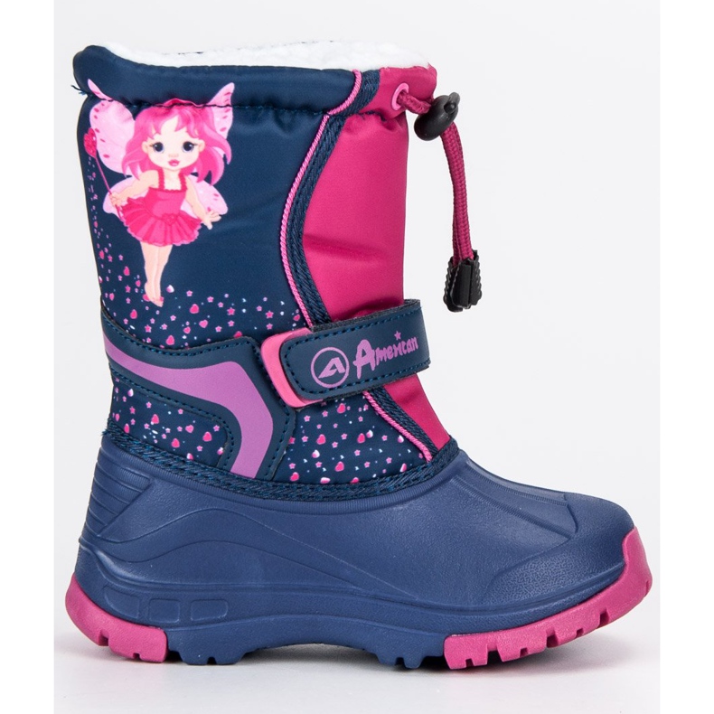 American Club Wellies americanos calientes azul