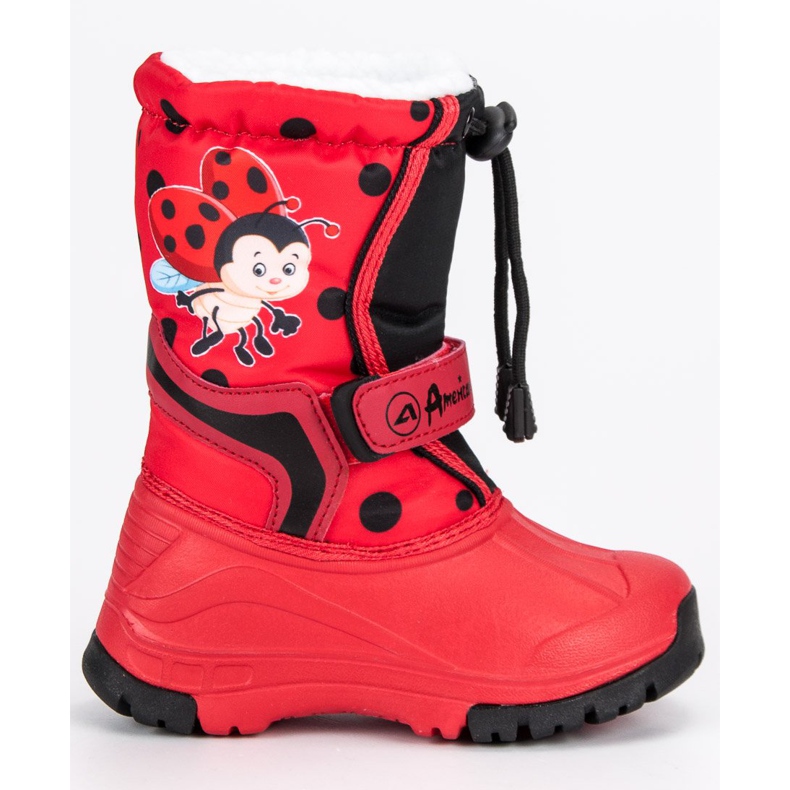 American Club Wellies americanos calientes rojo